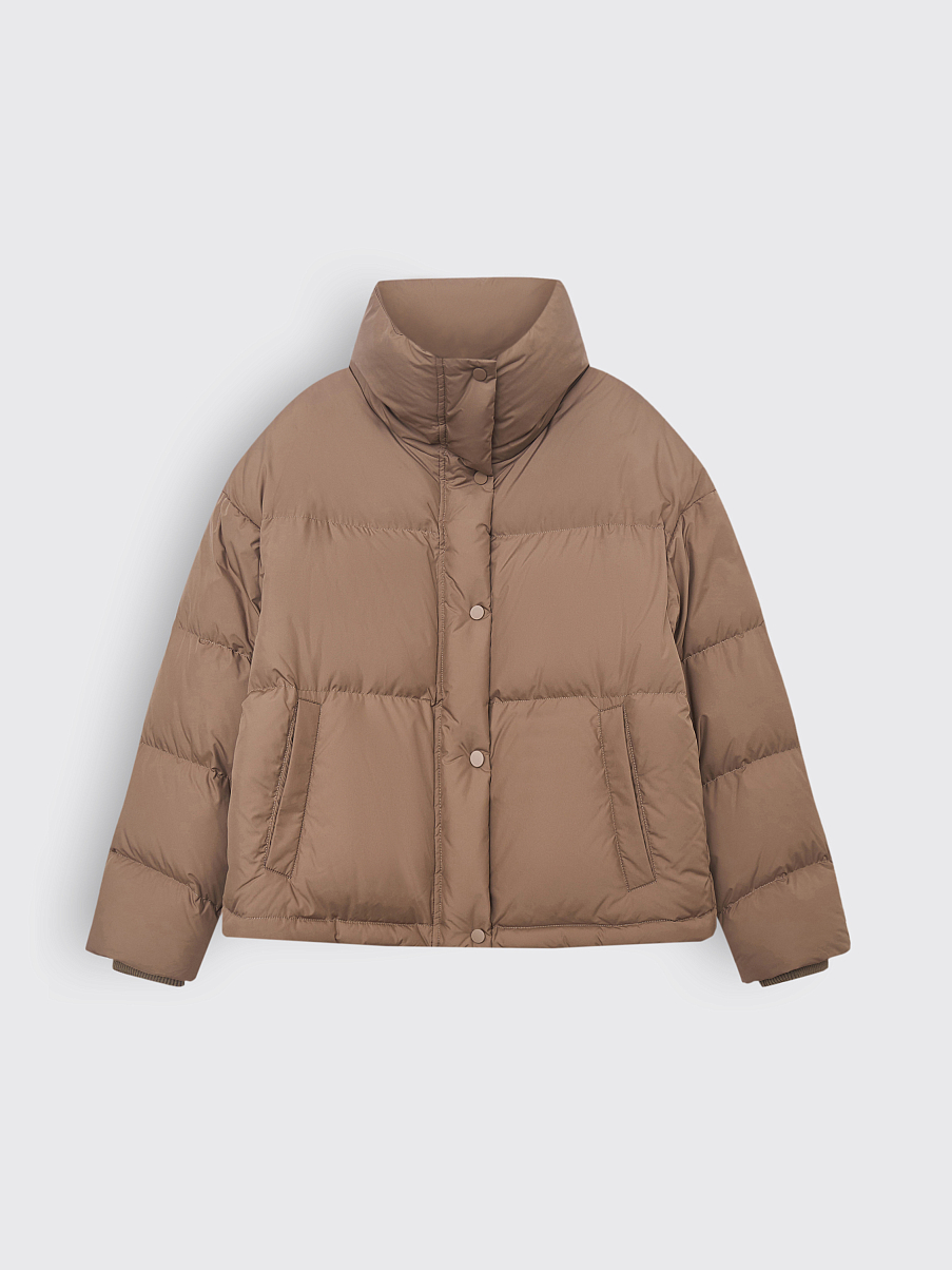 Пуховик утепленный укороченный