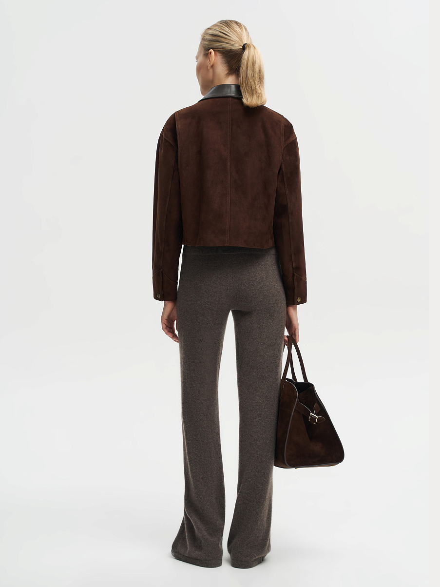 Куртка из замши