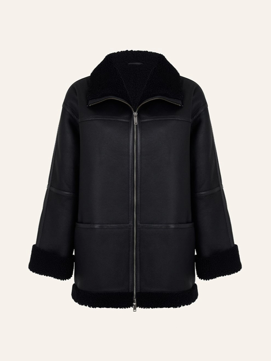 Дубленка из меха овчины