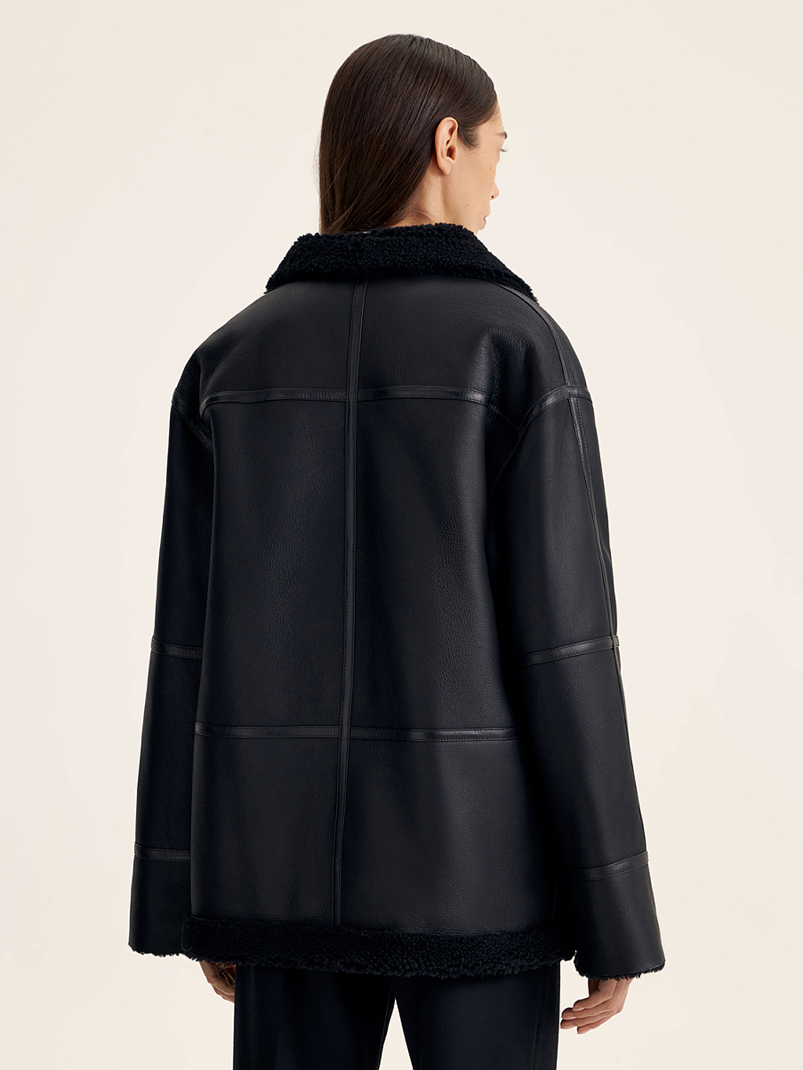 Дубленка из меха овчины