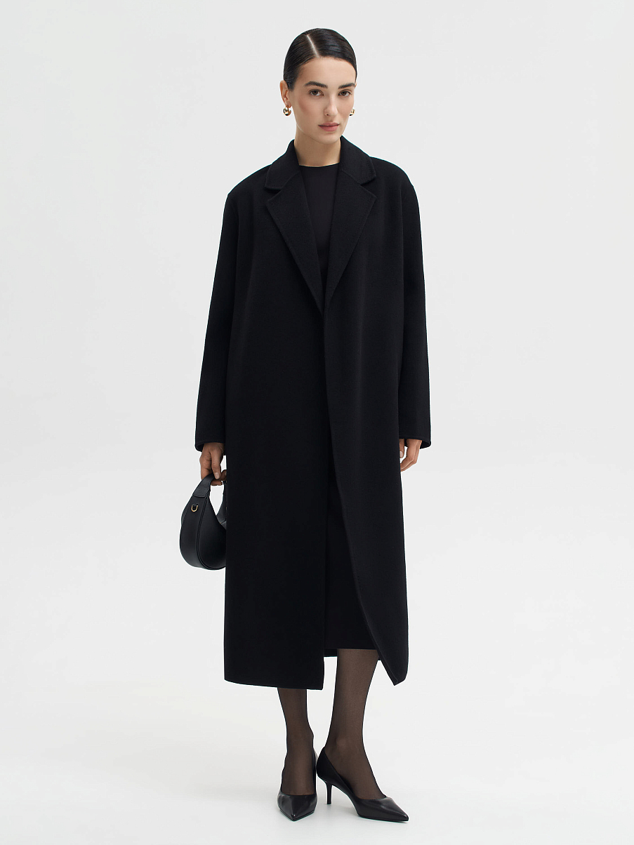 Пальто-халат из шерсти