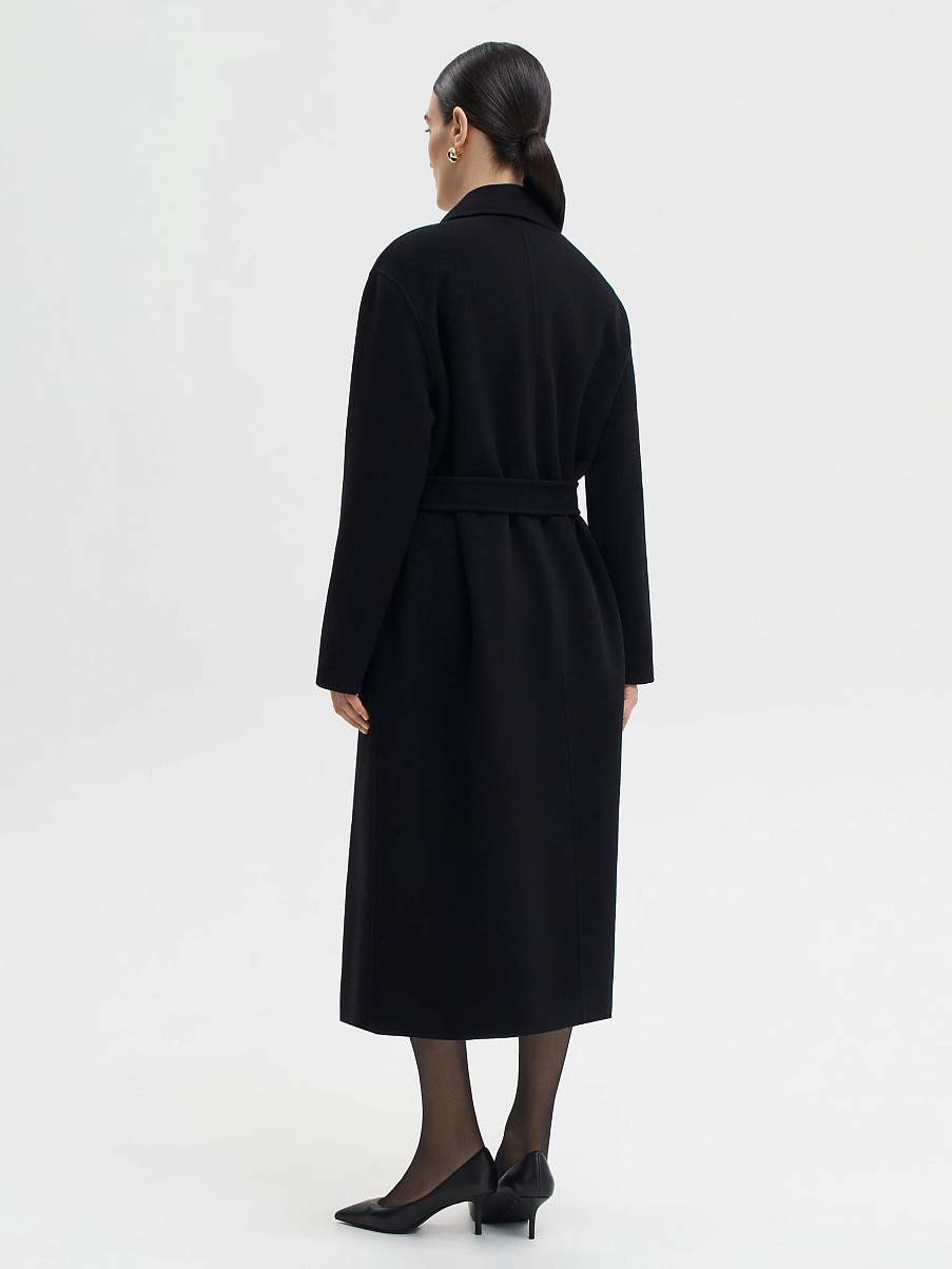 Пальто-халат из шерсти