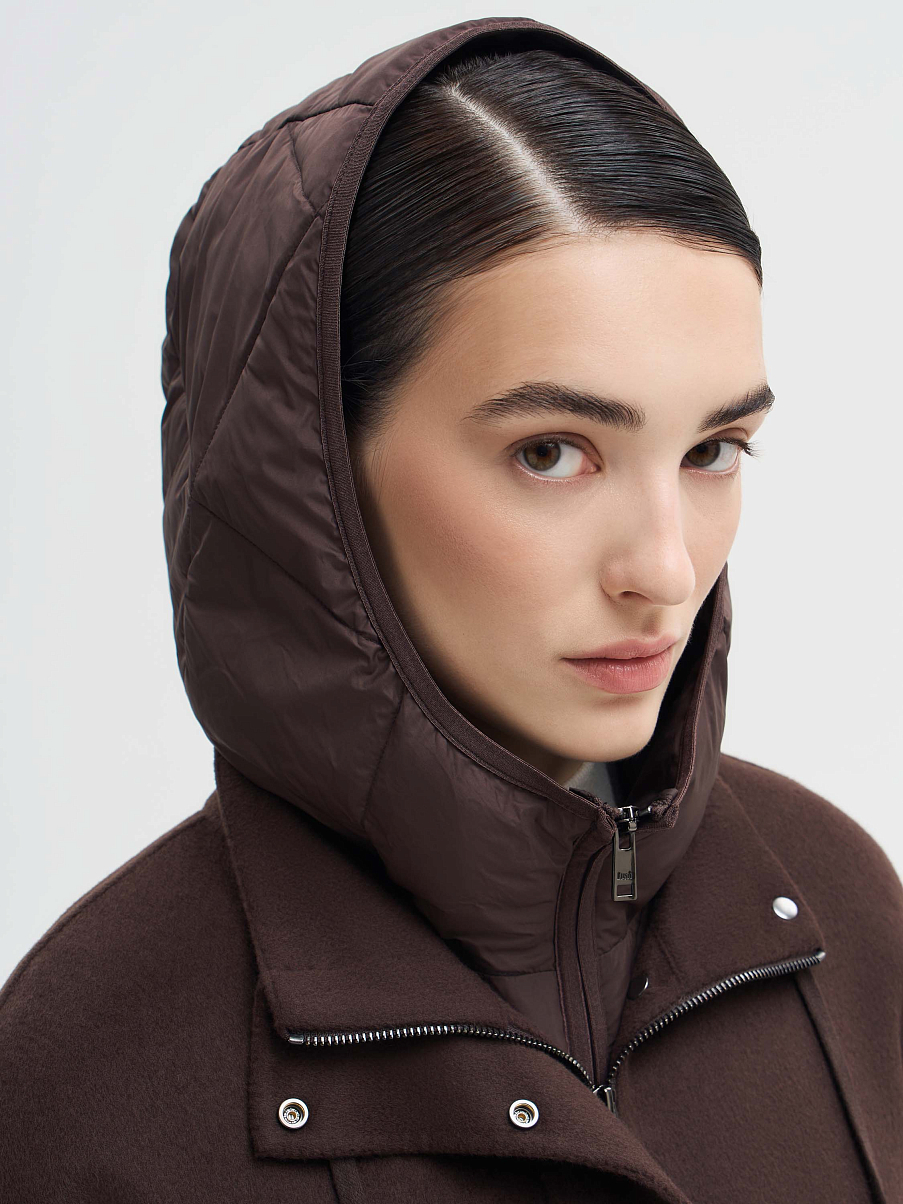 Куртка-жилет с капюшоном