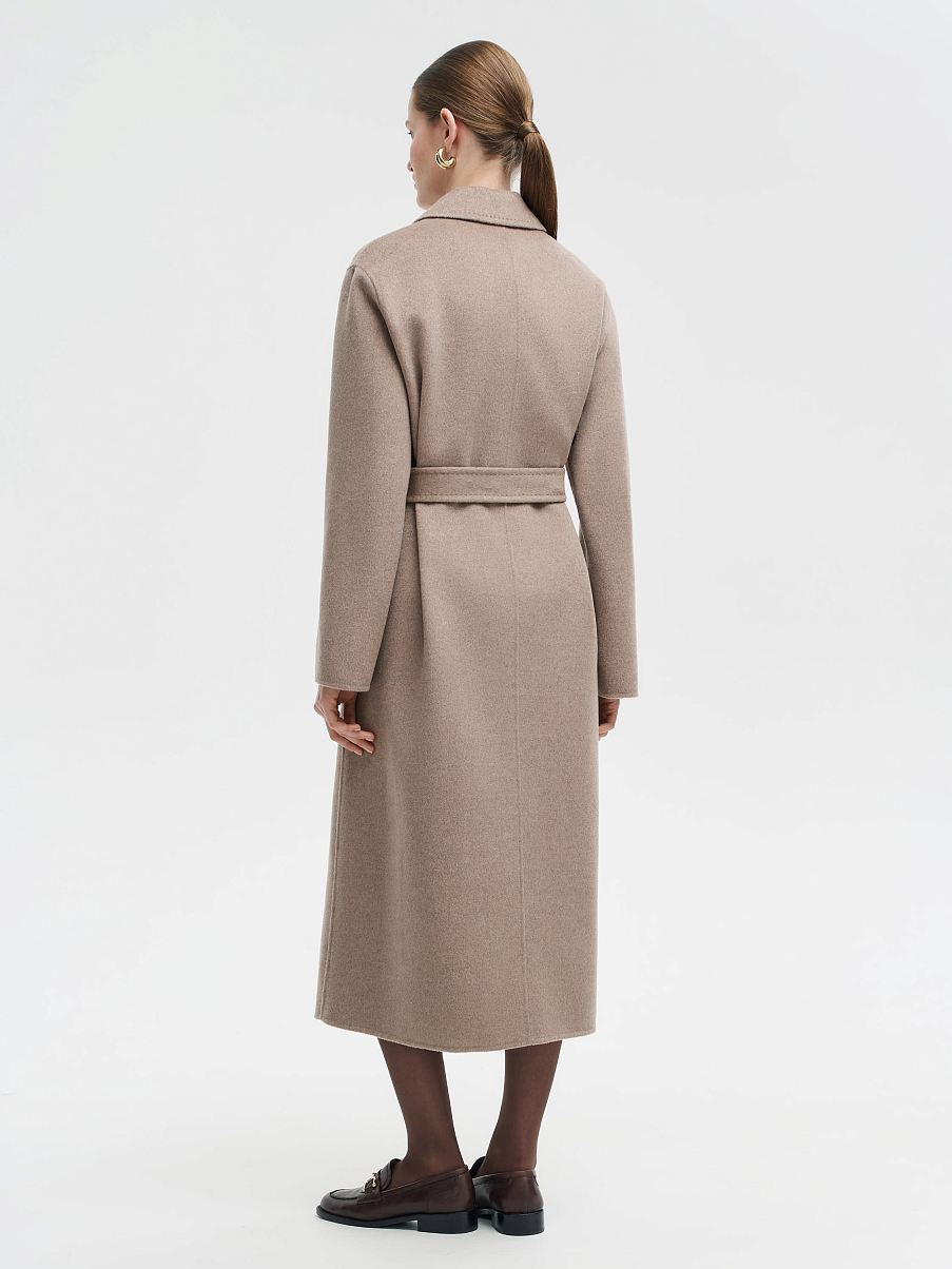 Пальто-халат из шерсти