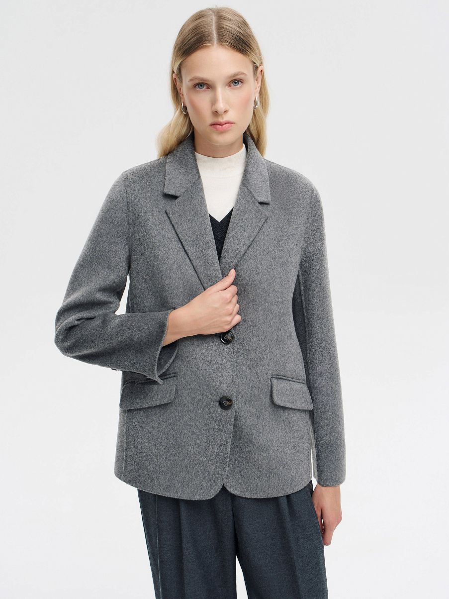 Полупальто из шерсти