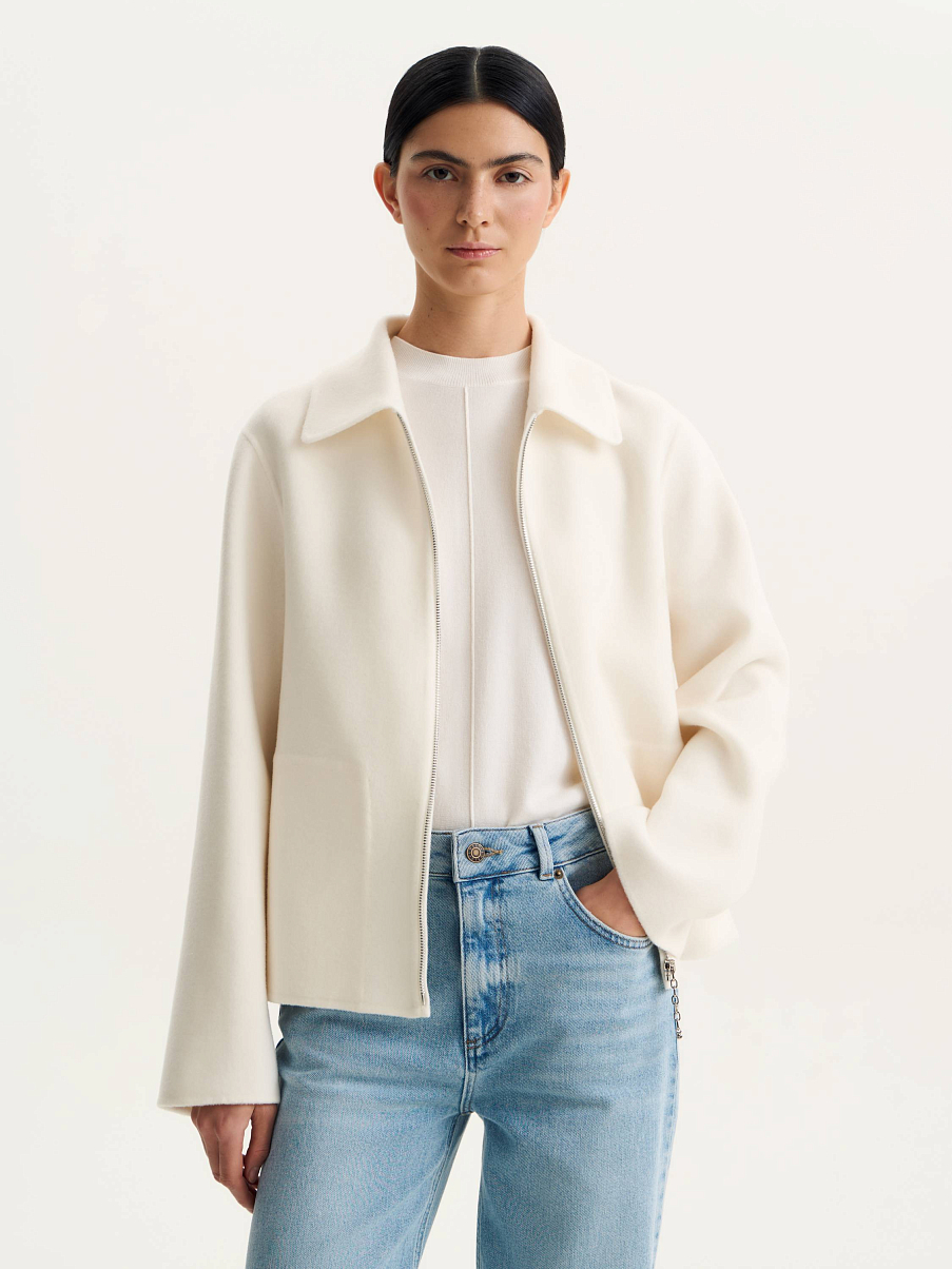 Пальто из шерсти мериноса