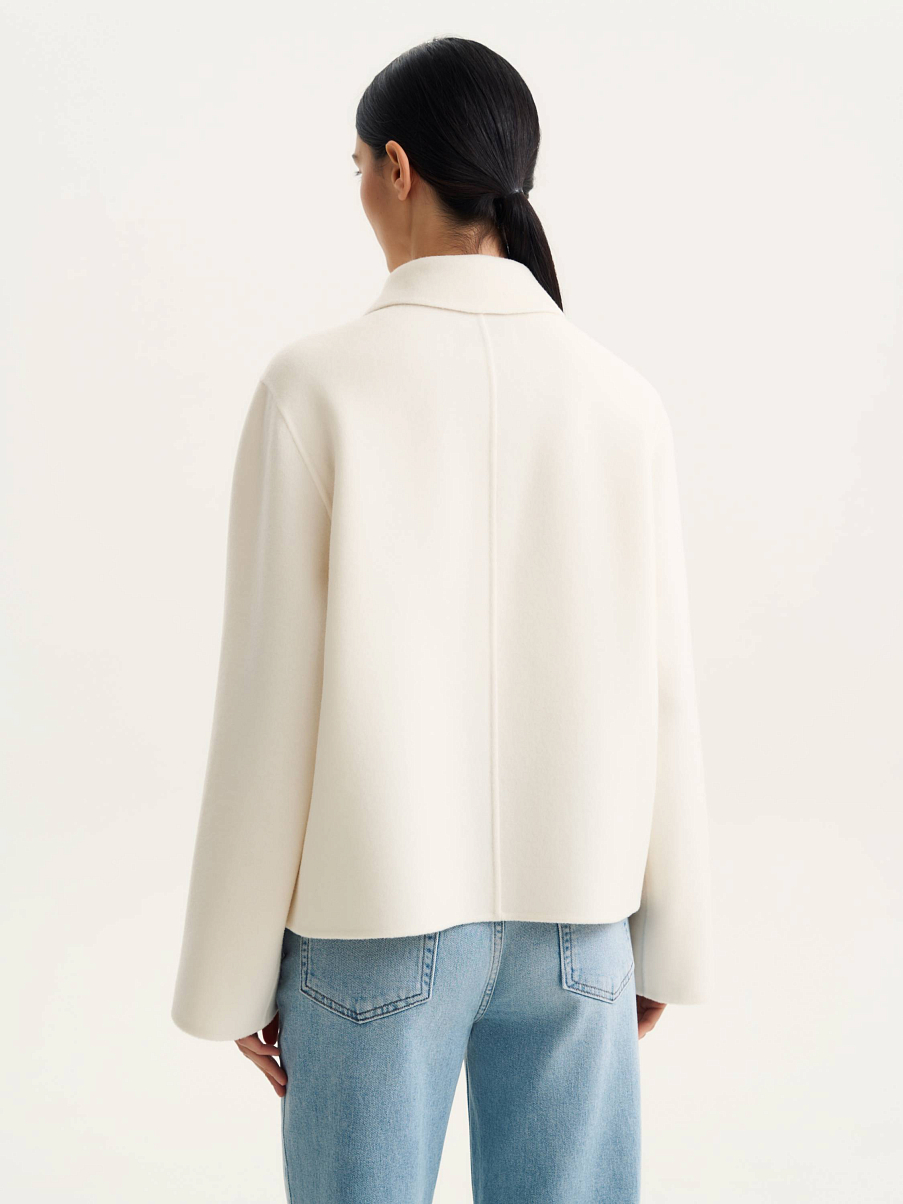 Пальто из шерсти мериноса