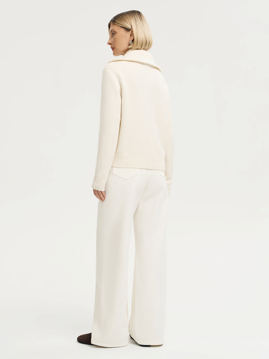 Кардиган из шерсти с кашемиром