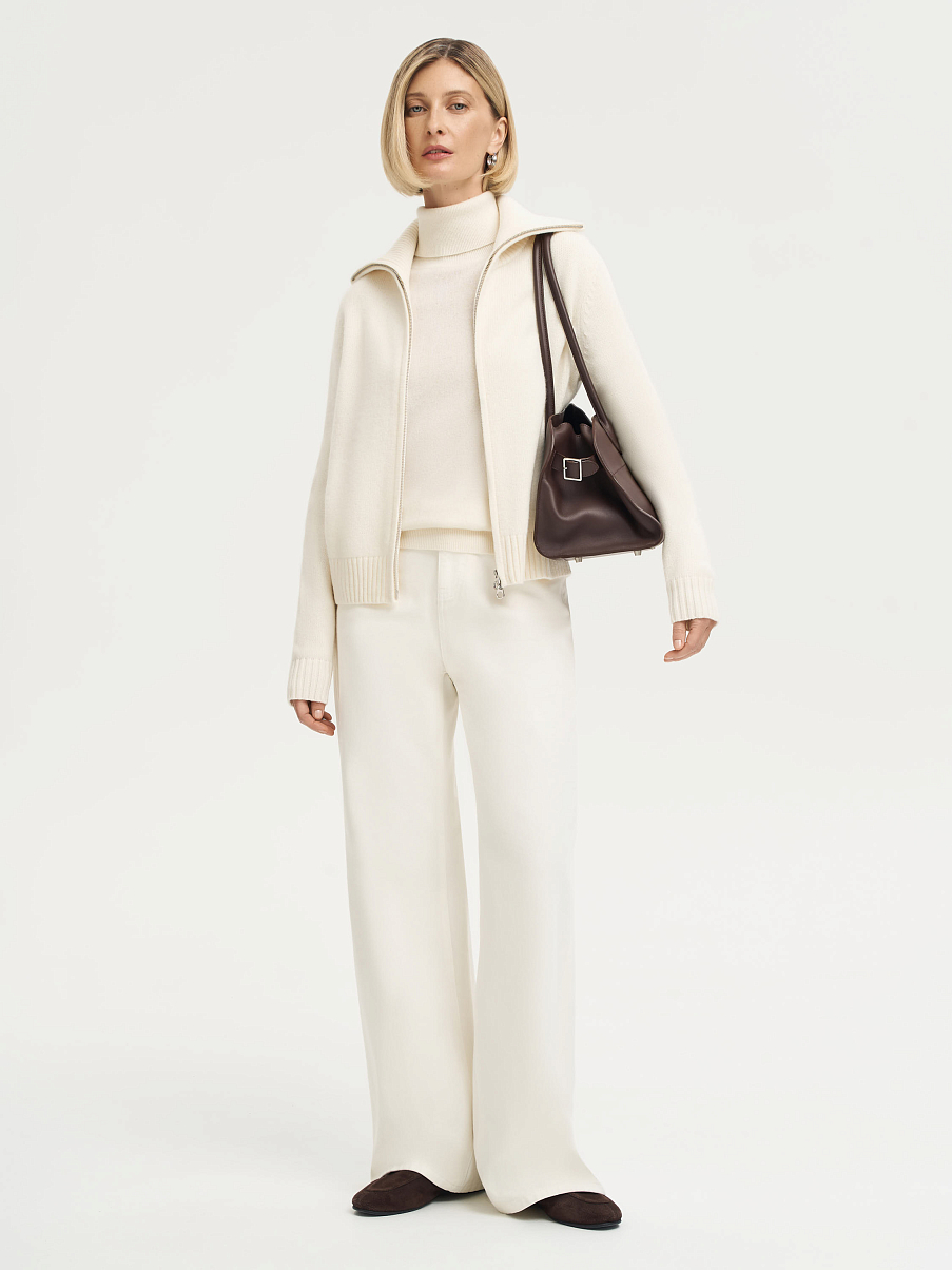 Кардиган из шерсти с кашемиром