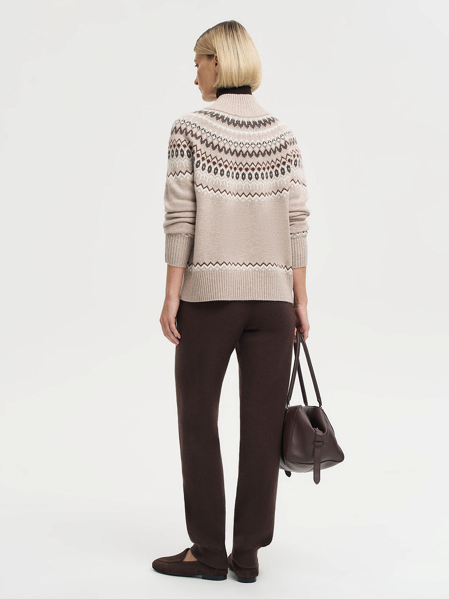 Джемпер из шерсти с кашемиром