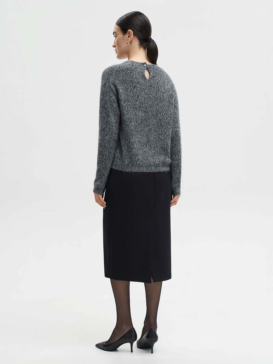 Джемпер из шерсти и мохера