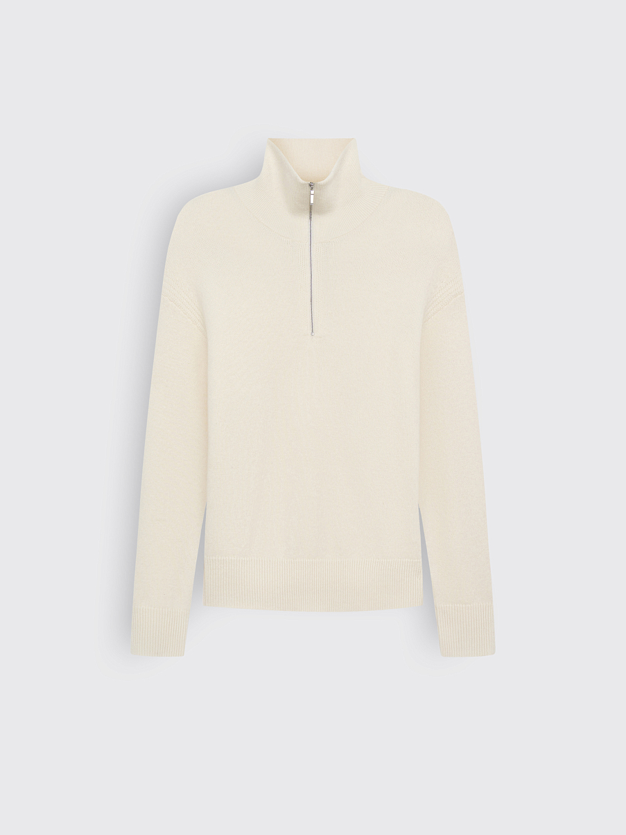 Джемпер на молнии из мериноса