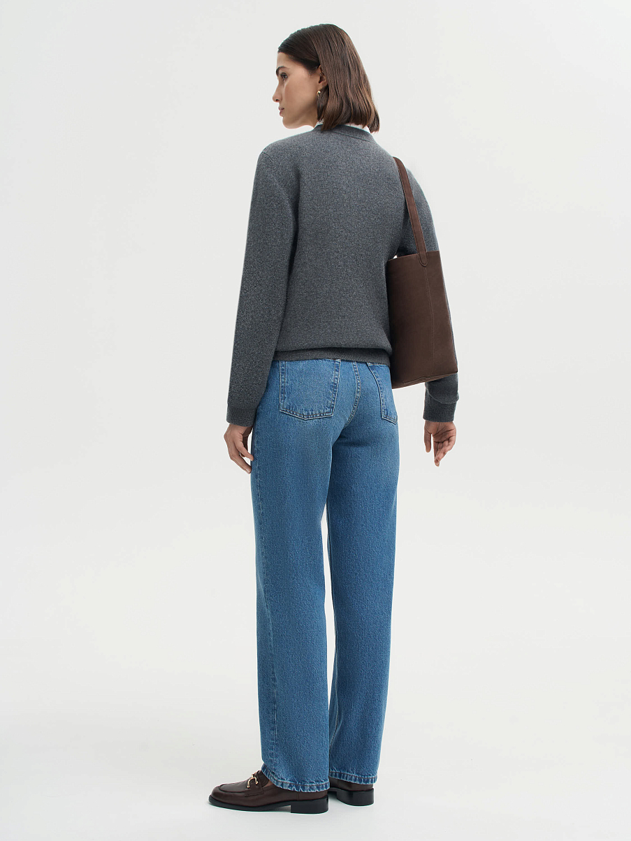 Кардиган из мериноса и кашемира