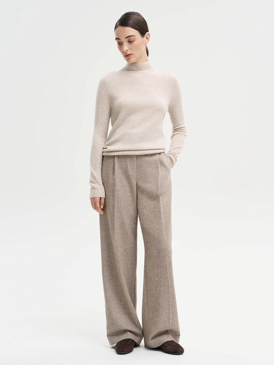 Джемпер с горлом из мериноса