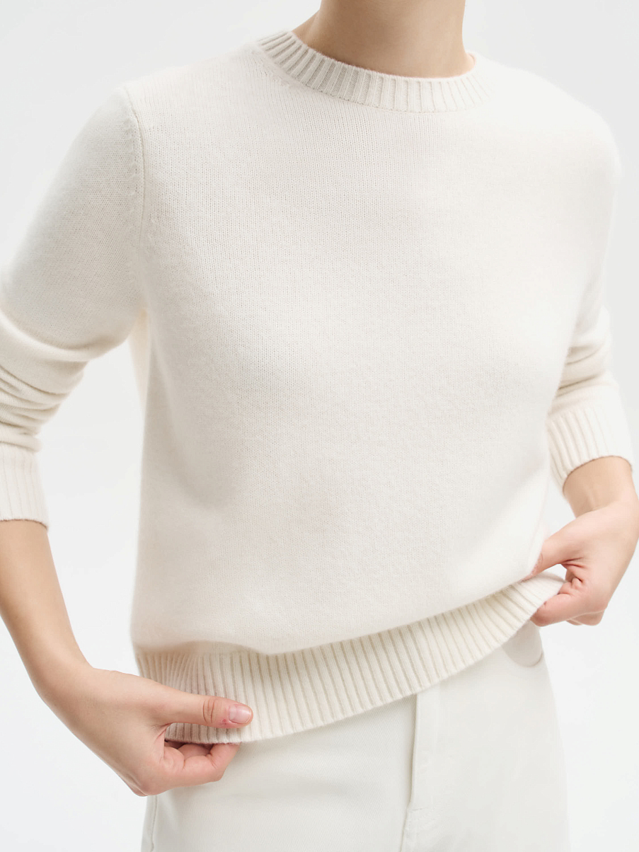 Джемпер из шерсти с кашемиром