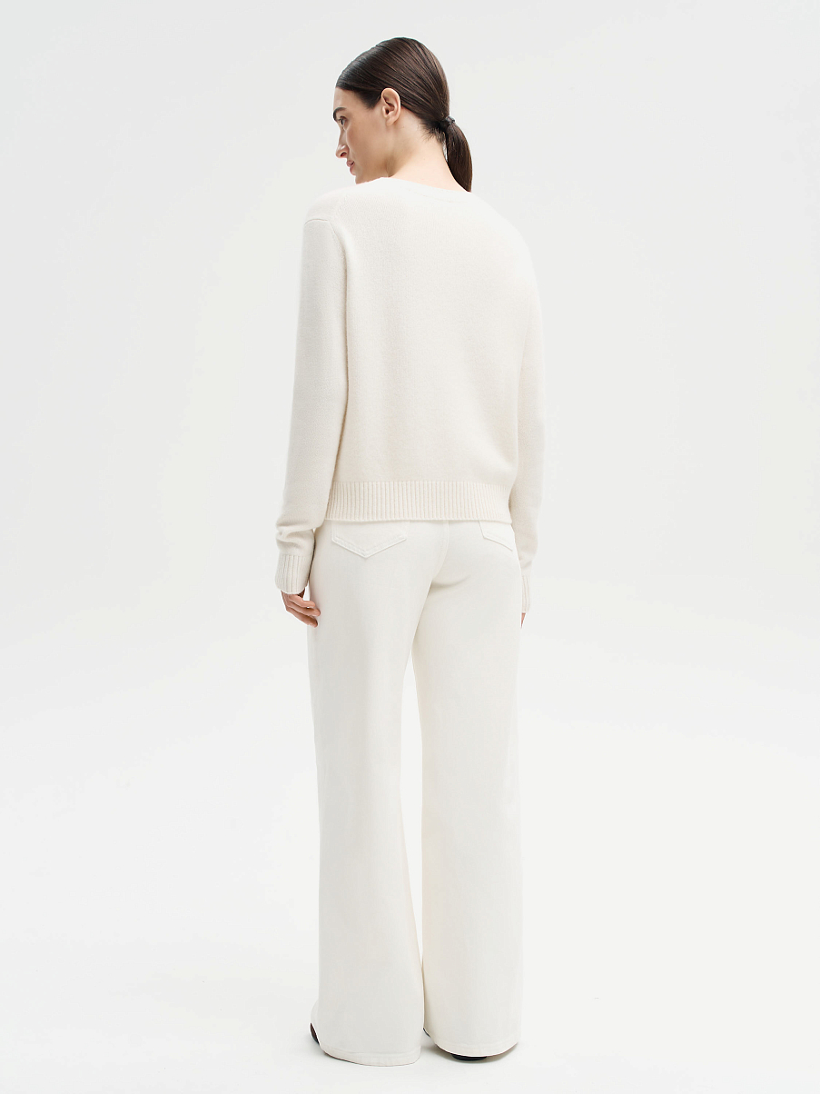 Джемпер из шерсти с кашемиром