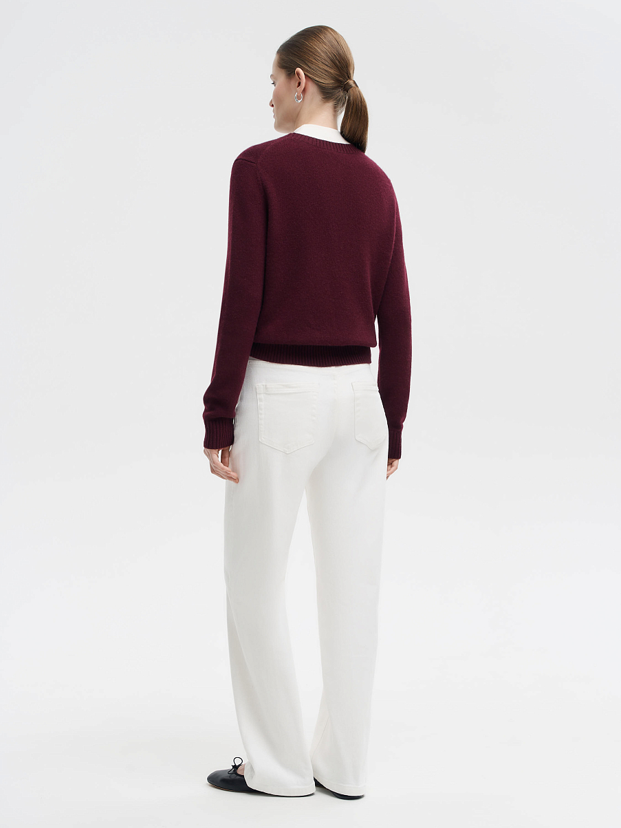 Джемпер из шерсти с кашемиром