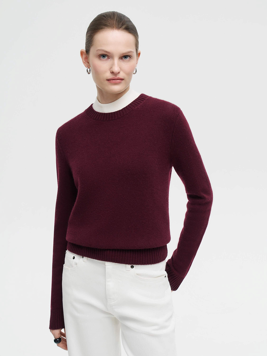 Джемпер из шерсти с кашемиром