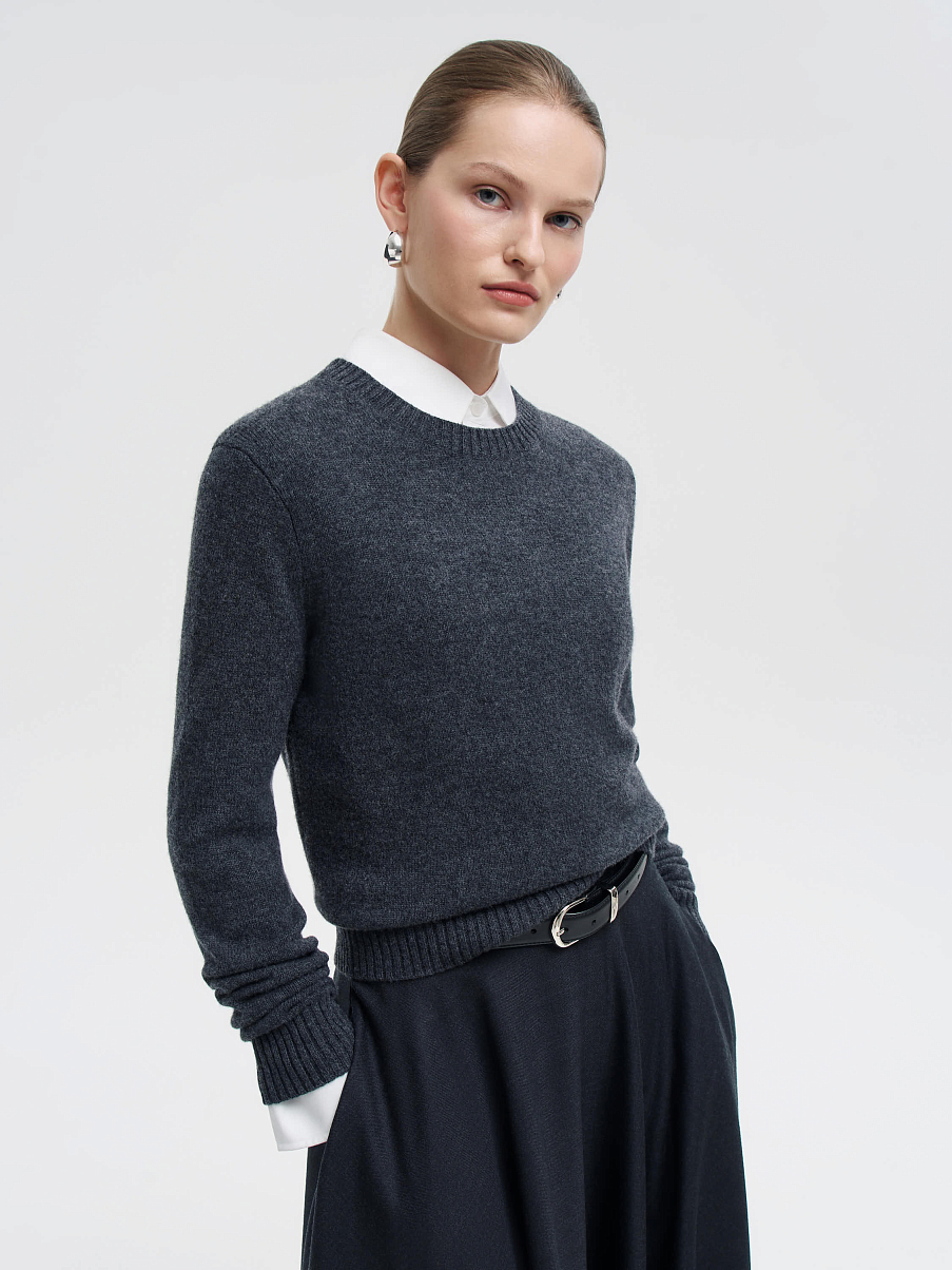 Джемпер из шерсти с кашемиром