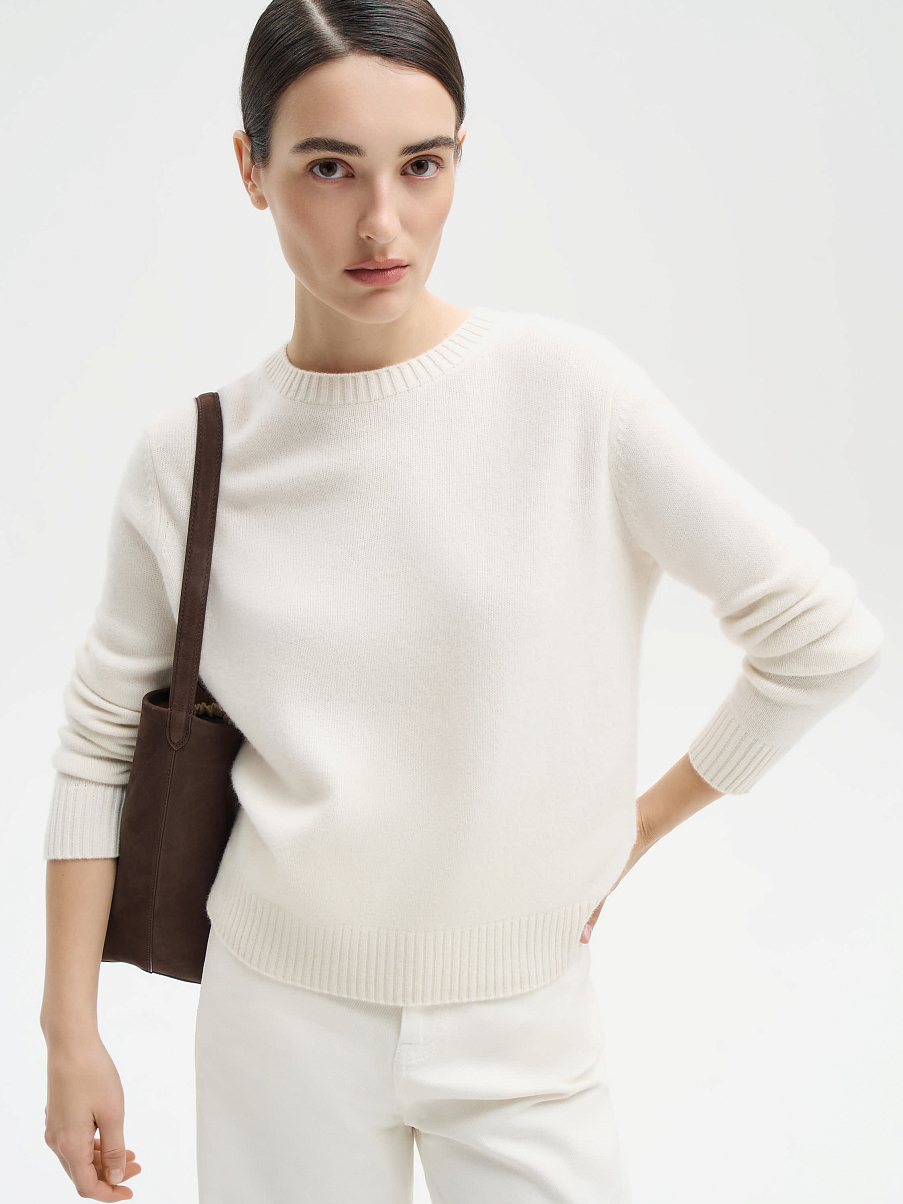 Джемпер из шерсти с кашемиром