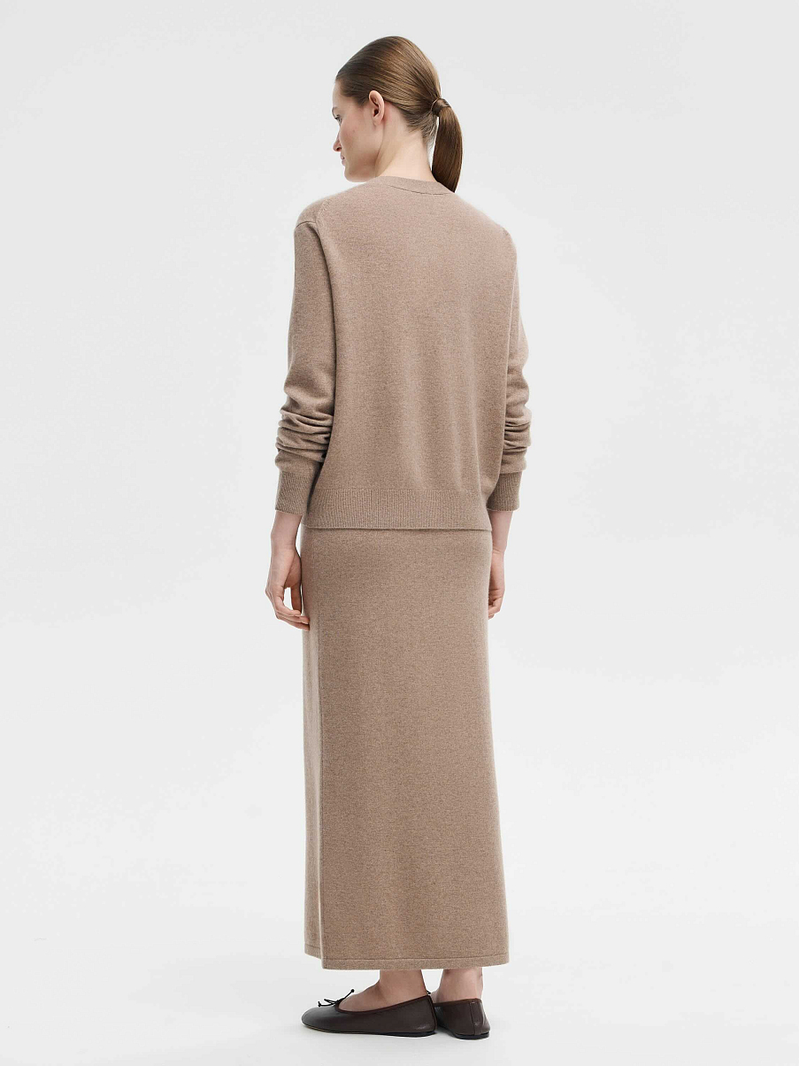 Кардиган из мериноса и кашемира