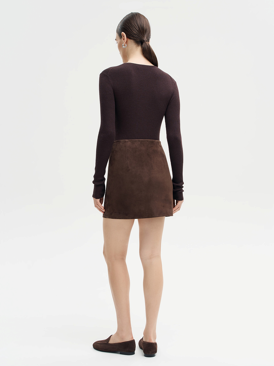 Джемпер из мериноса с шелком