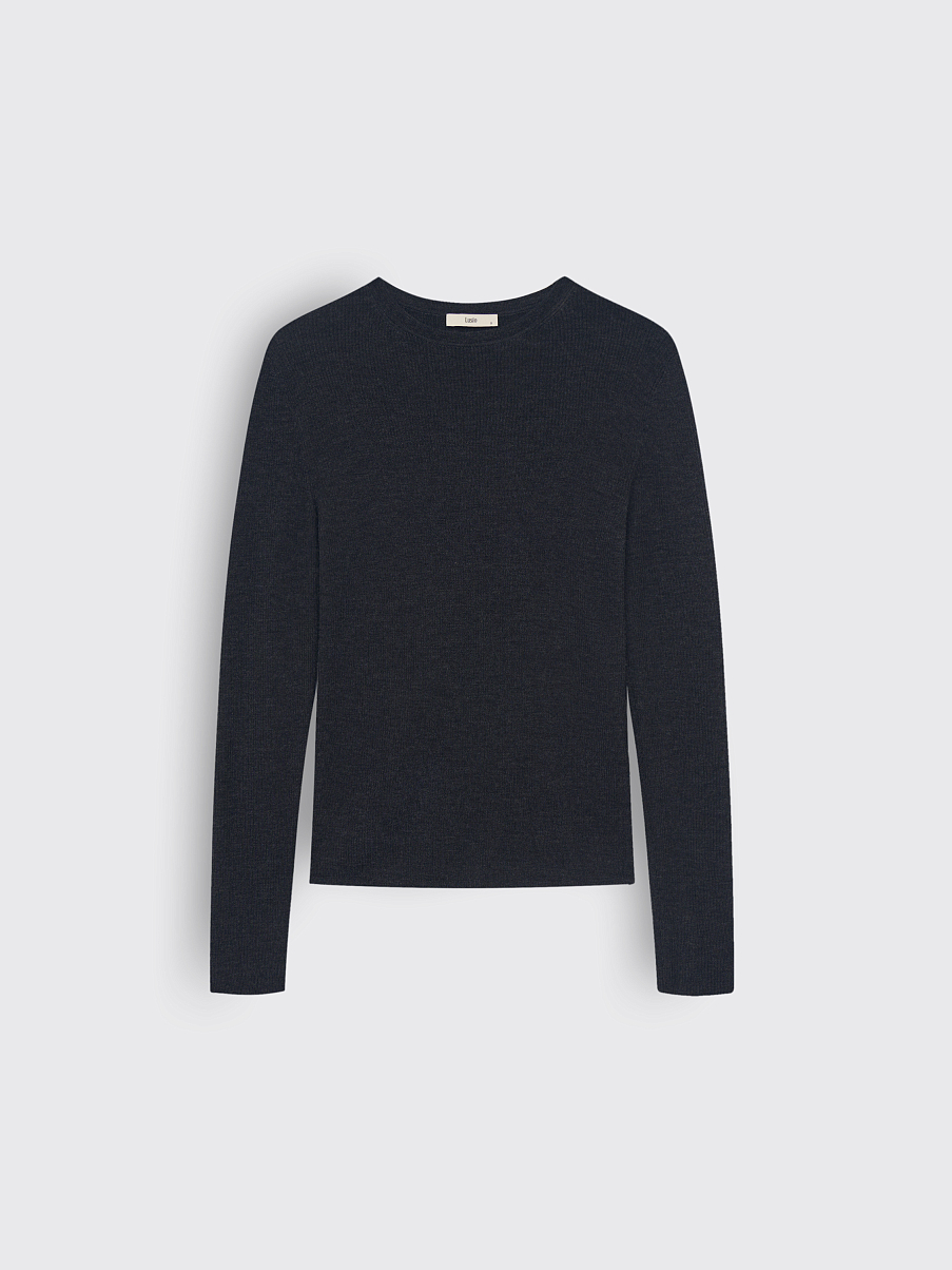 Джемпер из мериноса с шелком