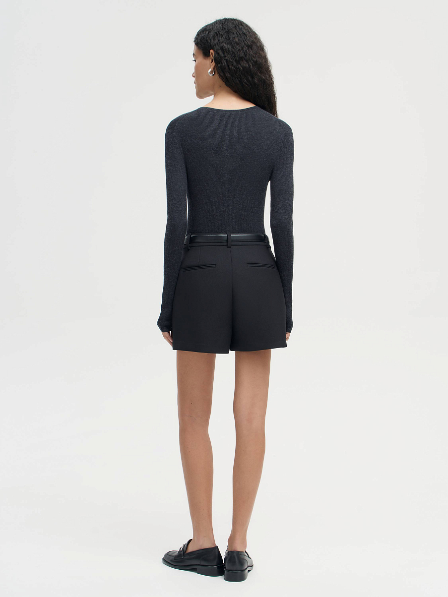 Джемпер из мериноса с шелком