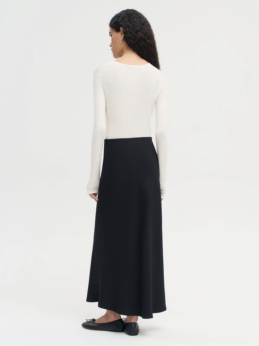 Джемпер из мериноса с шелком