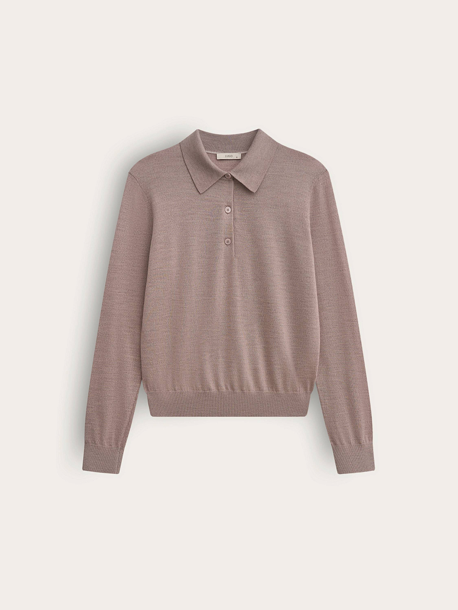 Джемпер из шелка и шерсти мериноса