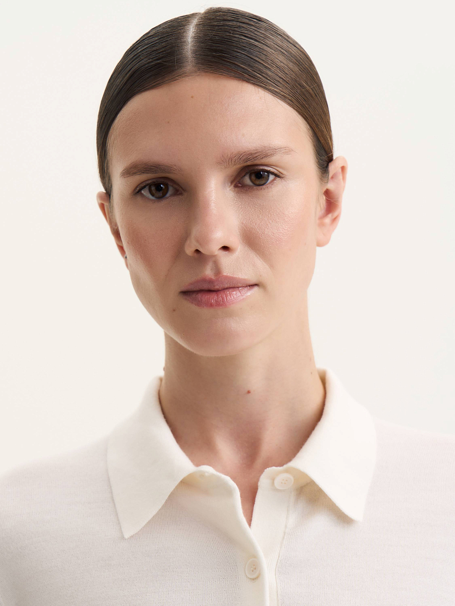 Джемпер из шелка и шерсти мериноса