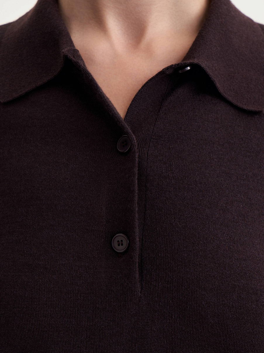 Джемпер из шелка и шерсти мериноса