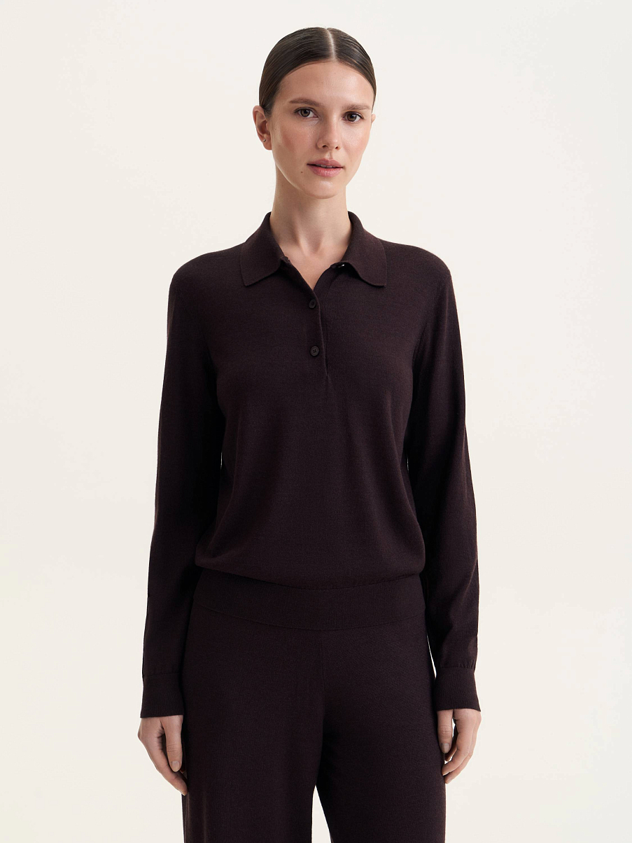 Джемпер из шелка и шерсти мериноса