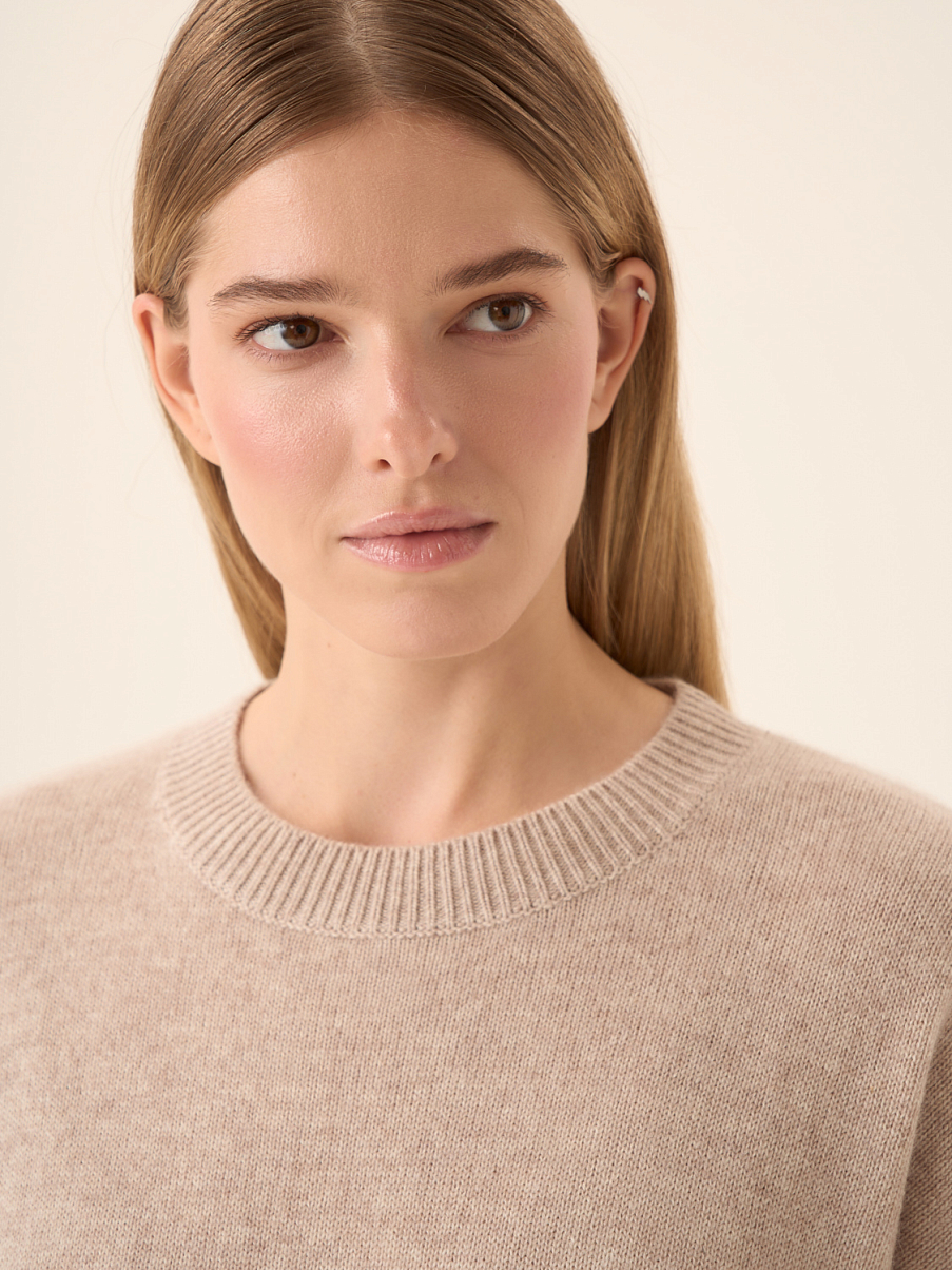 Джемпер из мериноса и кашемира