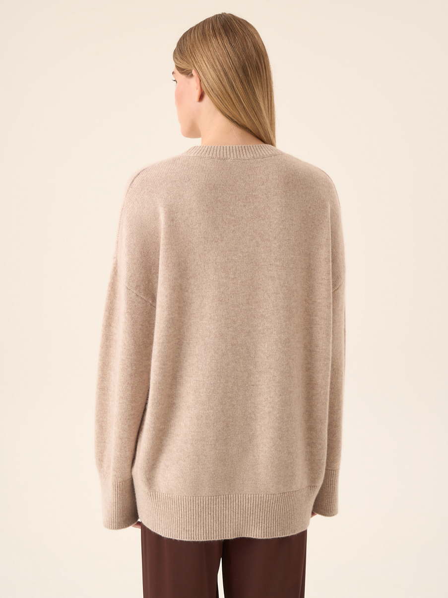 Джемпер из мериноса и кашемира