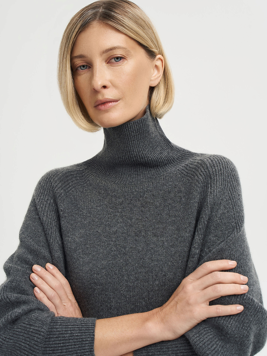 Джемпер из шерсти с кашемиром