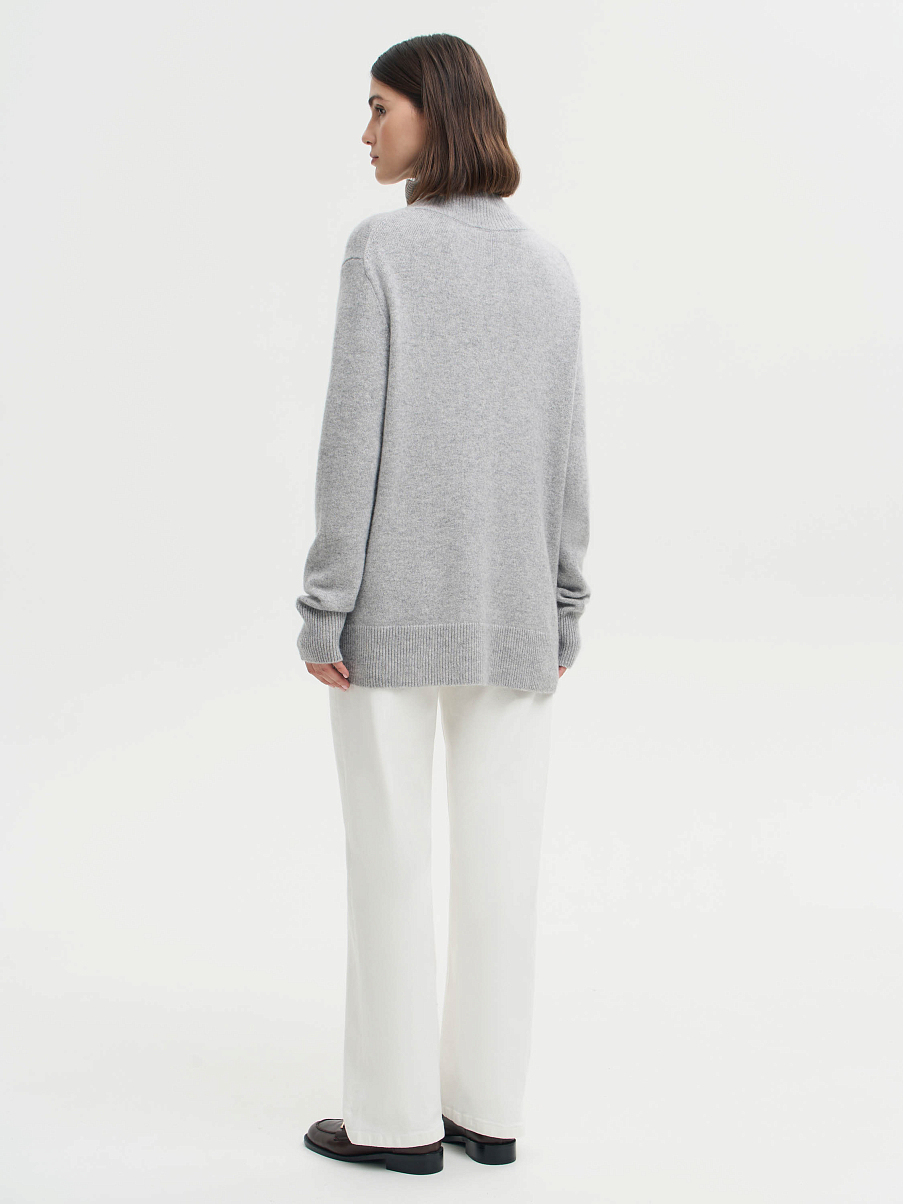 Джемпер из мериноса и кашемира