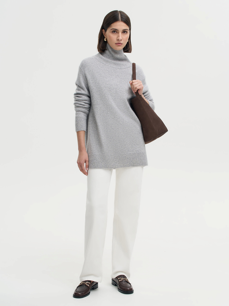 Джемпер из мериноса и кашемира