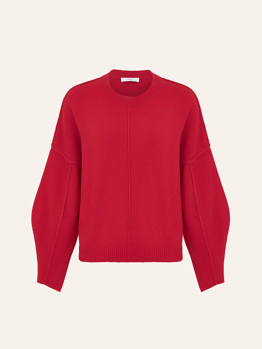 Оверсайз джемпер из кашемира