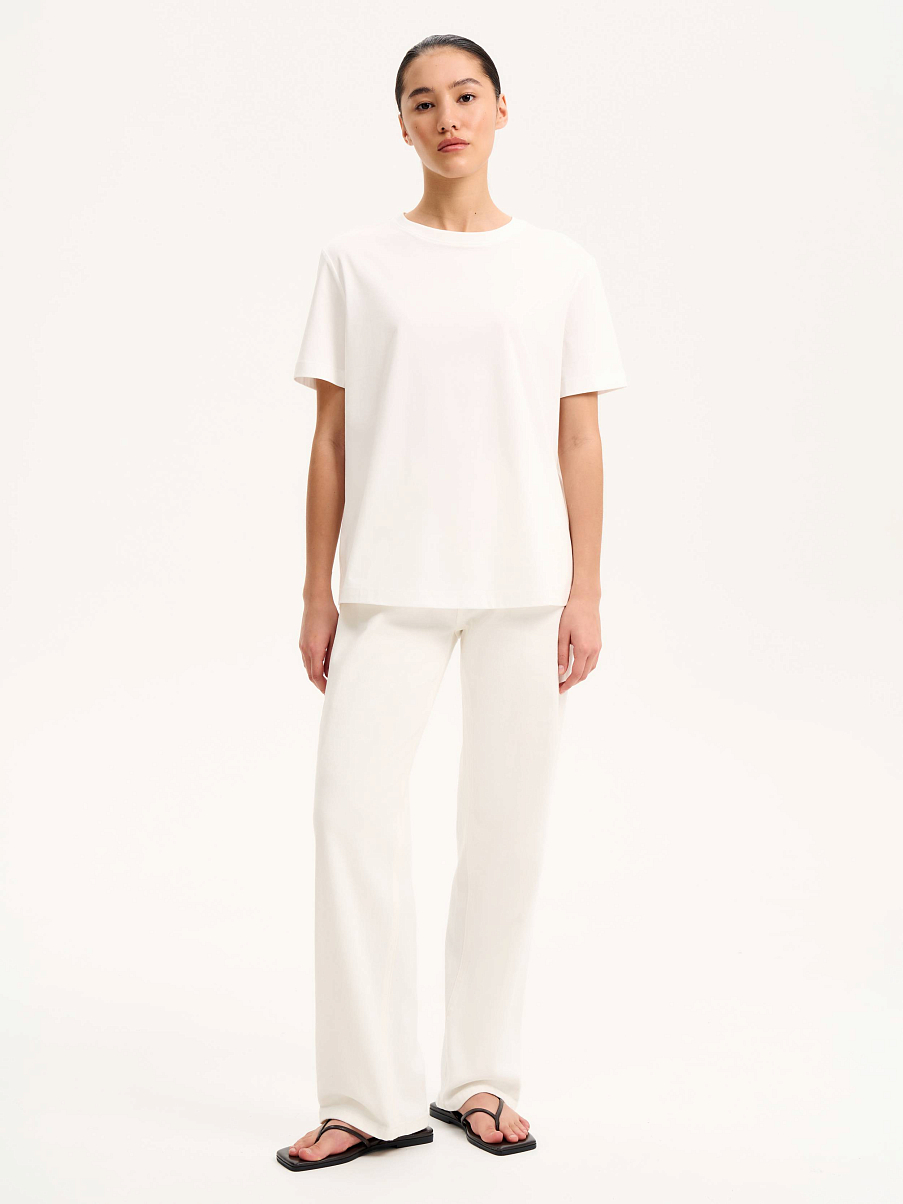 Футболка с шелком