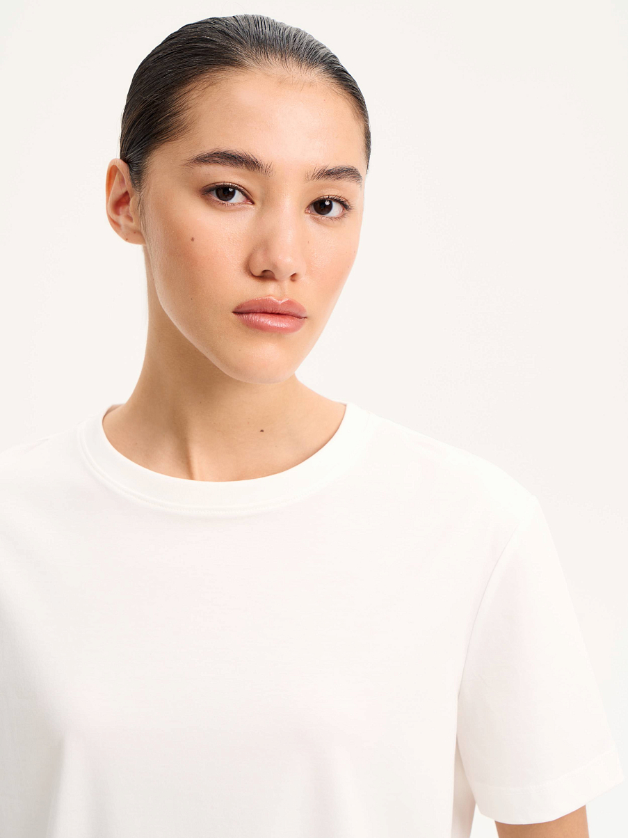 Футболка с шелком