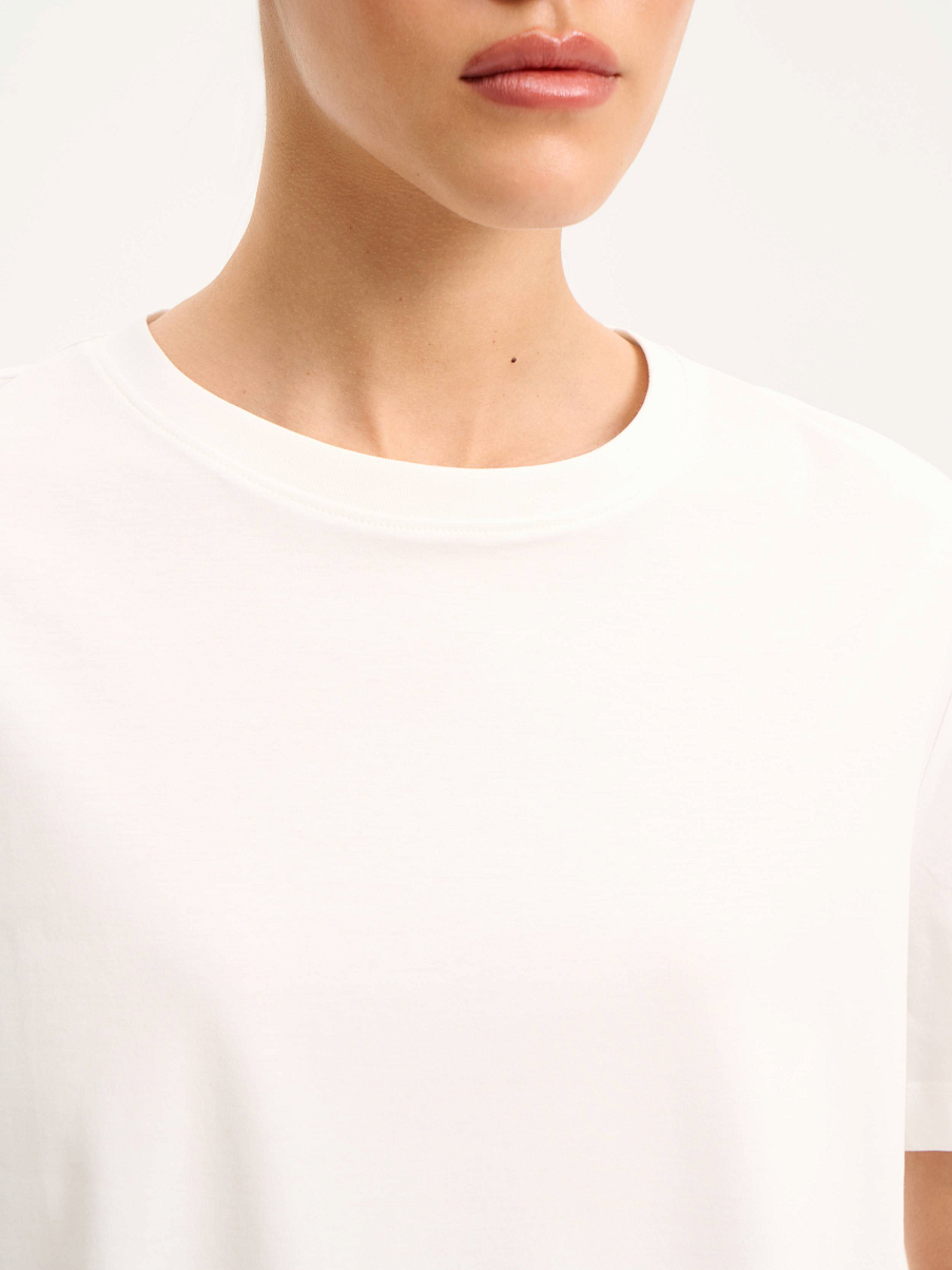 Футболка с шелком