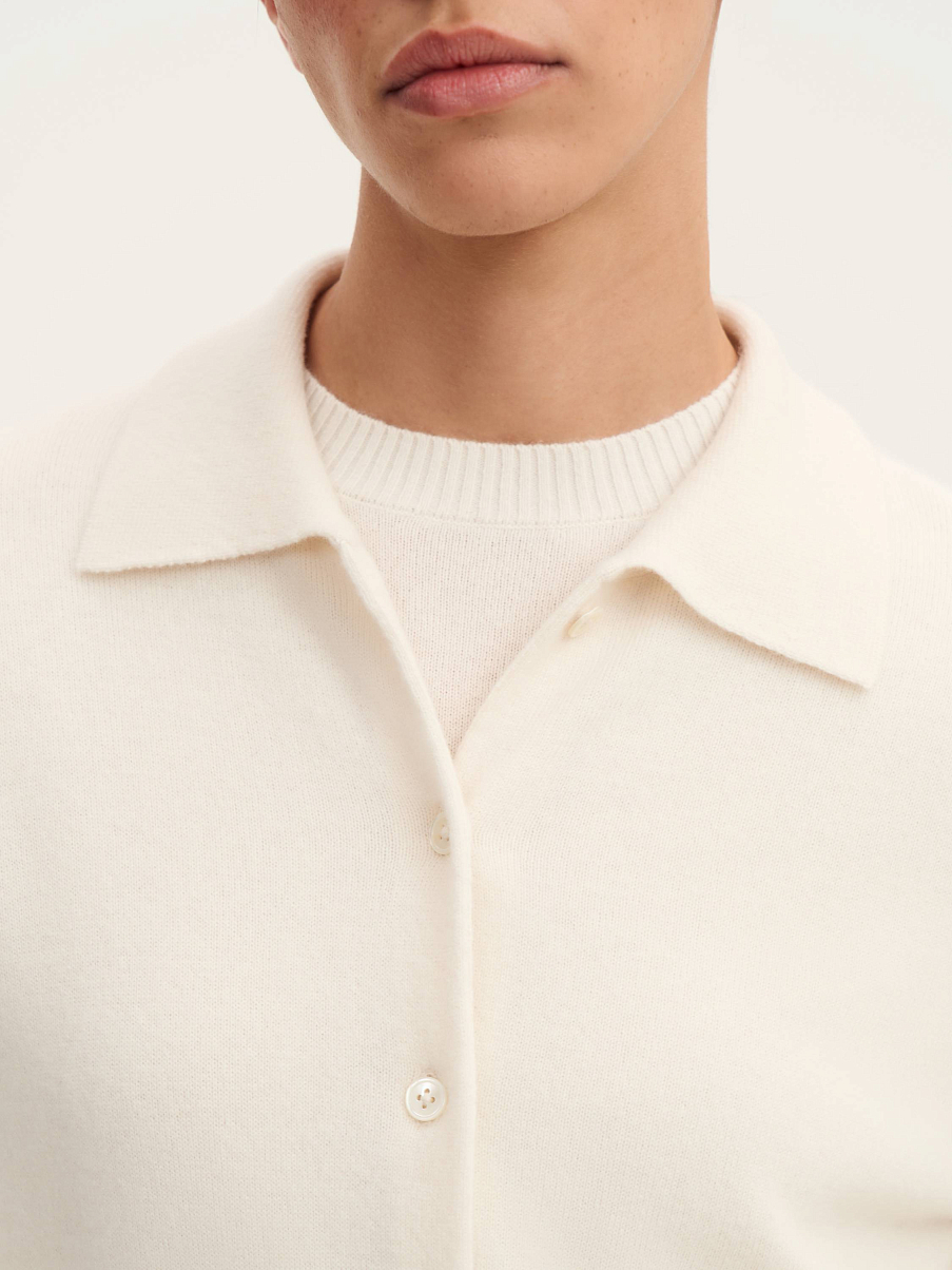 Кардиган из кашемира и шерсти мериноса