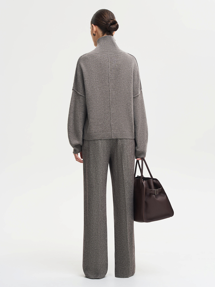 Джемпер из шерсти с кашемиром