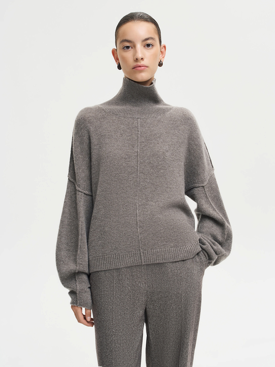 Джемпер из шерсти с кашемиром