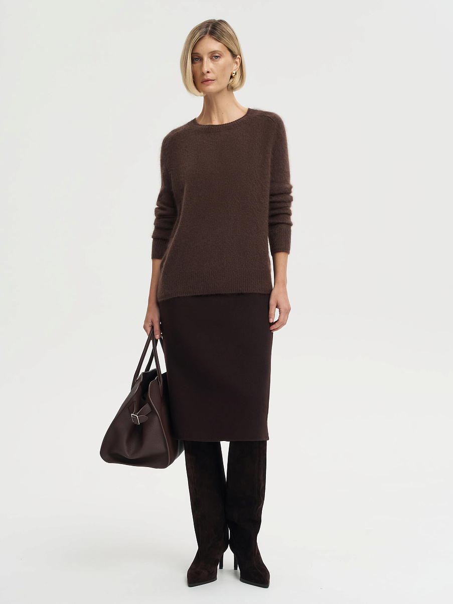 Джемпер из шерсти с кашемиром