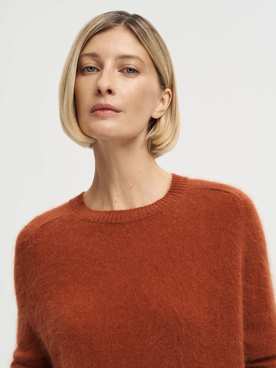 Джемпер из шерсти с кашемиром