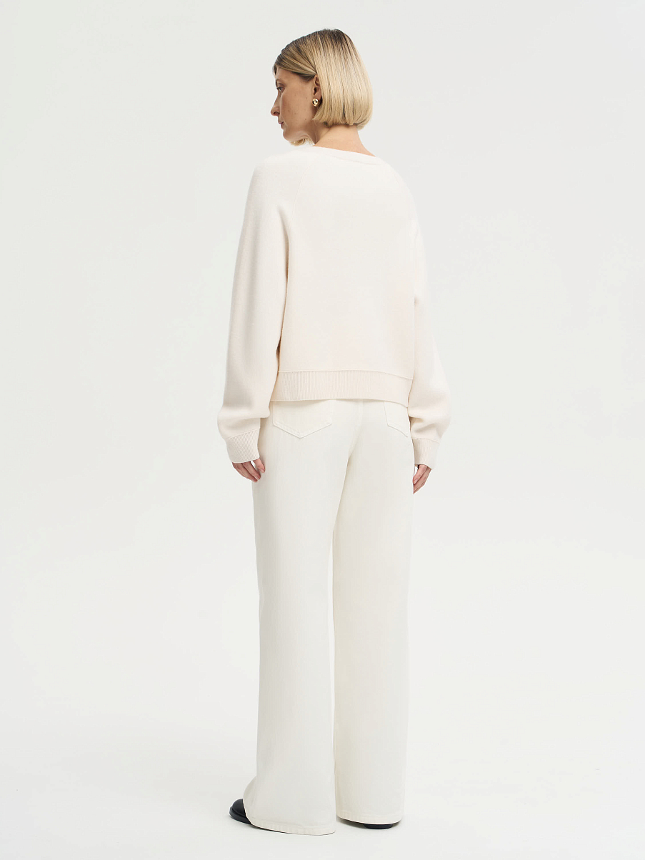 Джемпер из шерсти с кашемиром