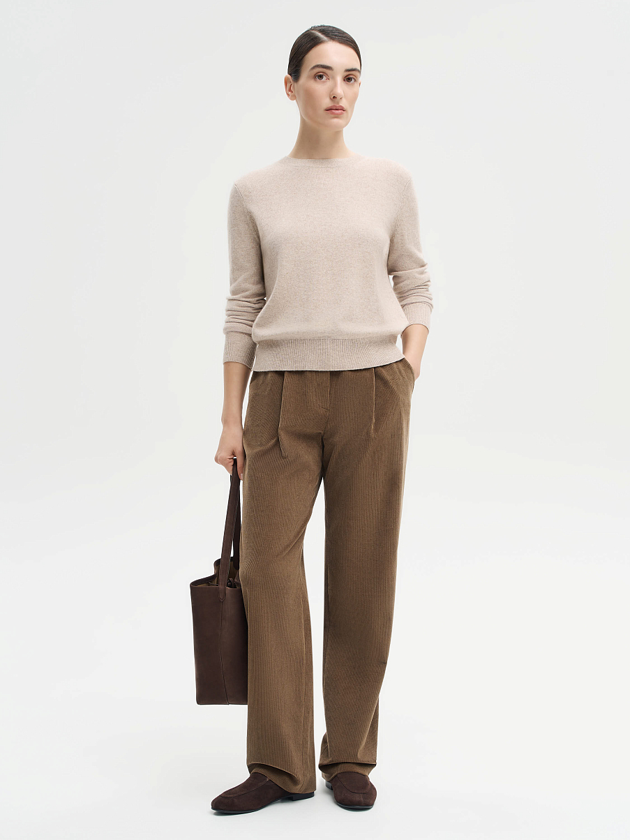 Джемпер из мериноса и кашемира