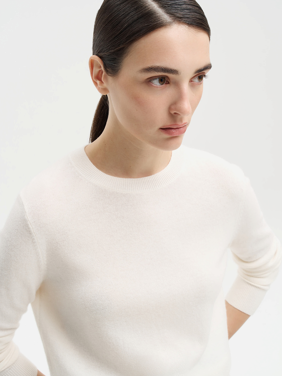 Джемпер из мериноса и кашемира